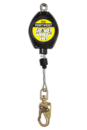 FP42 - 6M infällbar Fall Arrest Block Svart