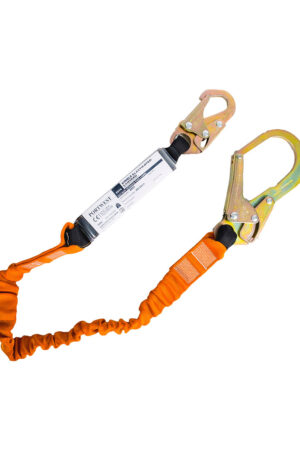 FP74 - Enstaka 140kg snodd med stötdämpare Svart/Orange