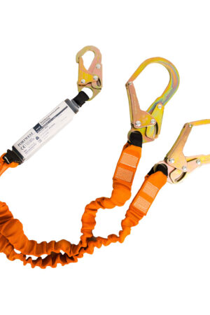 FP75 - Dubbel 140kg snodd med stötdämpare Svart/Orange