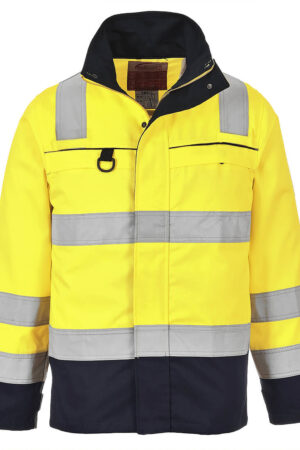 FR61 - Hi-Vis Multi-Norm Jacka Gul/Marinblå
