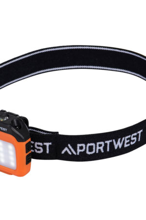 PA74 - USB Rechargeable Multi-function LED Cap Light Orange/Svart