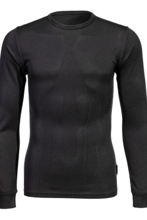 B136 - Underställströja Dam Långärmad. Svart