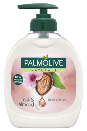 Palmolive flytande tvål, 300 ml pumpflaska (Kvantitet: 12 Styck)