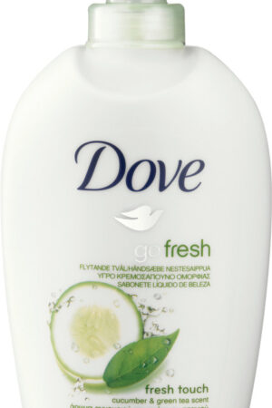 Dove Fresh Touch Flytande Handtvål 250 ml – Skonsam vårdande handtvätt (Kvantitet: 12 Styck)