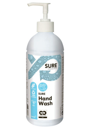 SURE Hand Wash – Mild och effektiv flytande handtvål 500ml (Kvantitet: 6 Styck)